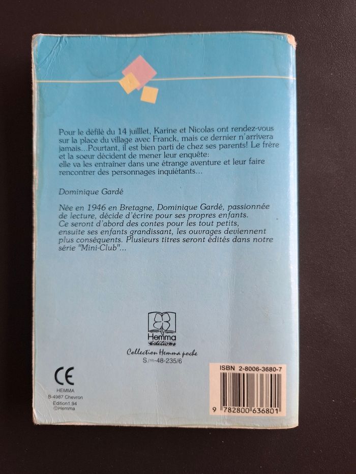 Livre L'étrange disparition de D. et V. Gardé en bon état - photo numéro 2