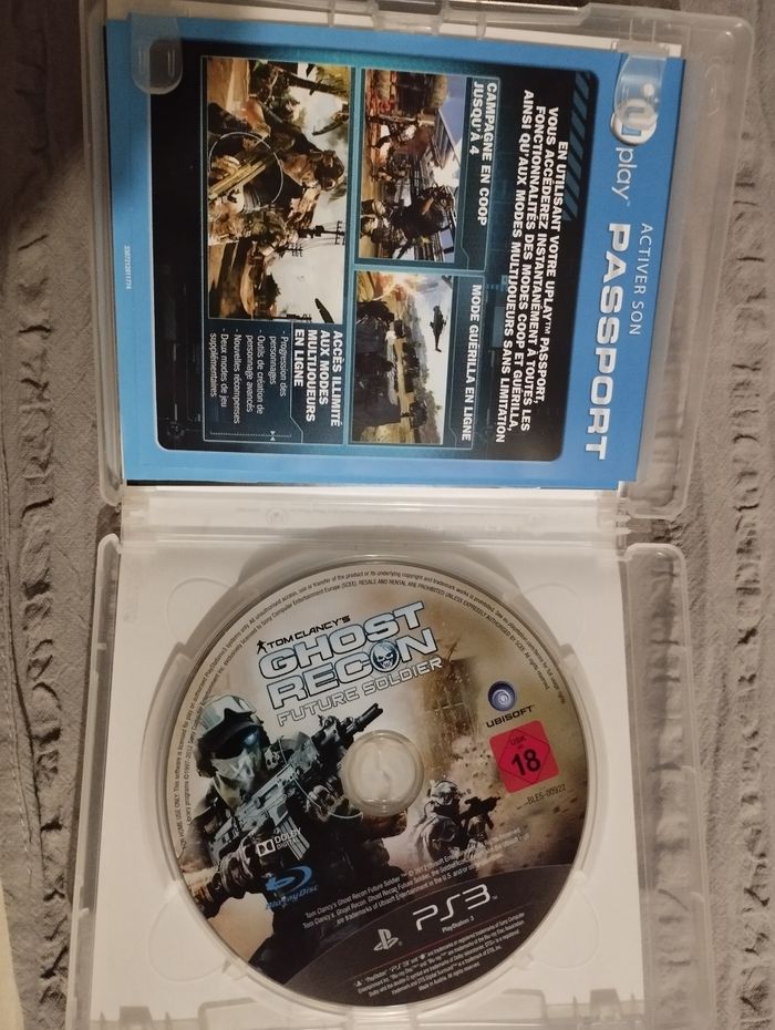 Ghost Recon Future soldier PS3 complet - photo numéro 2
