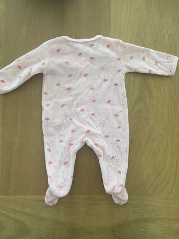 Pyjama velour bébé fille