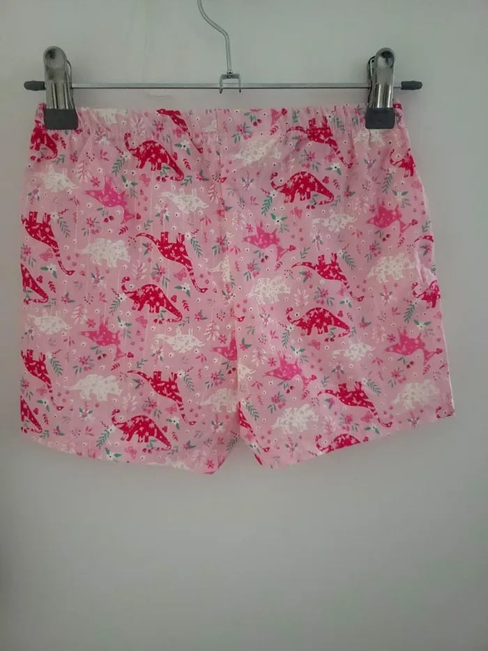 Short rose dinosaure Taille 8 ans - photo numéro 2