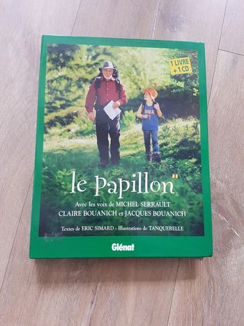 Livre + CD "le papillon"