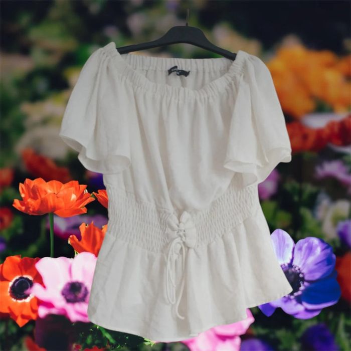 T-shirt blanc - Koolook - Taille S