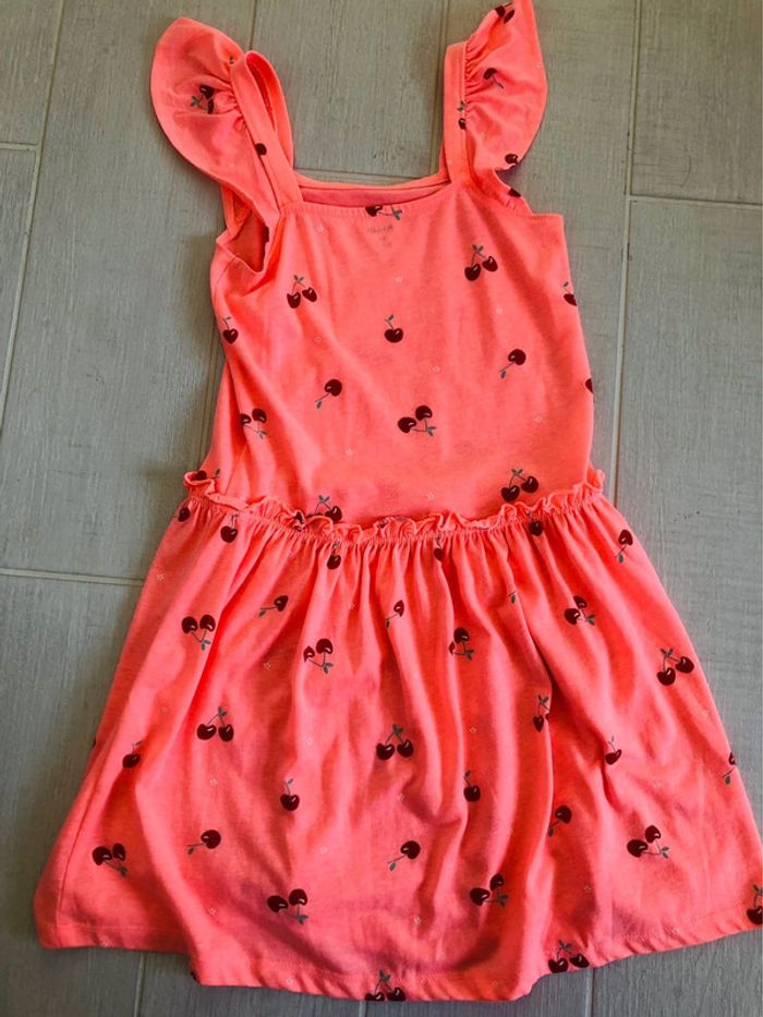 Robe cerise rose fille 8 ans kiabi - photo numéro 2