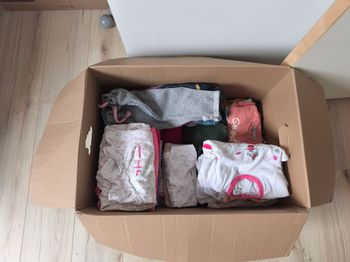 Lot vêtements hiver fille taille 6mois