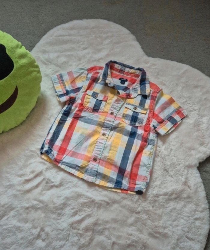 Chemise manches courtes garçon 3 ans Kiabi