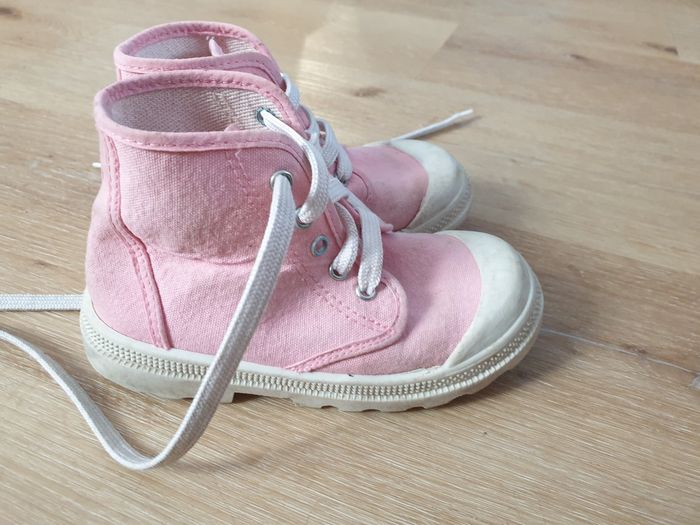 Chaussures montantes toile - photo numéro 2