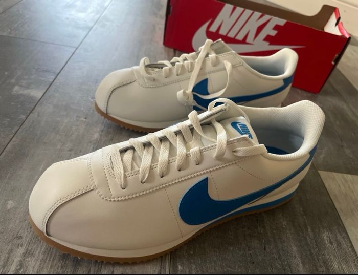 Basket Nike sportswear Cortez  W White édition full cuir  36