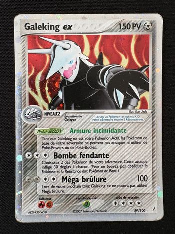 Galeking Ex 89/100 Ex Gardiens de Cristal Bloc Ex
