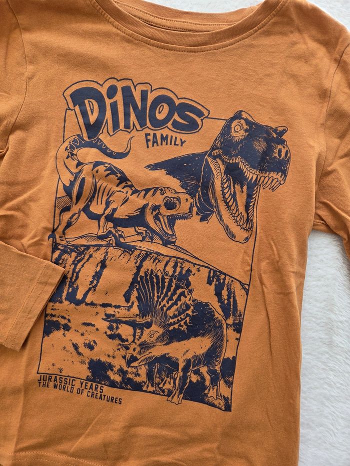 T-shirt ml dinosaures - photo numéro 2