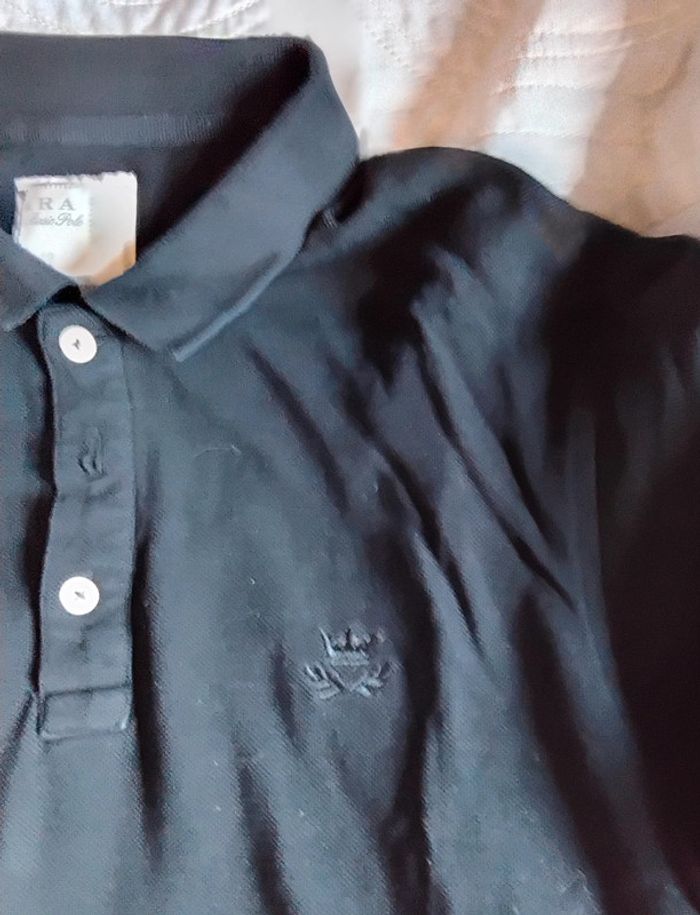Polo noir - photo numéro 3