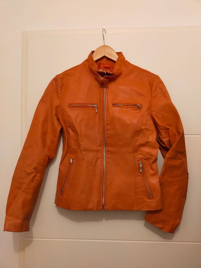 Veste cuir