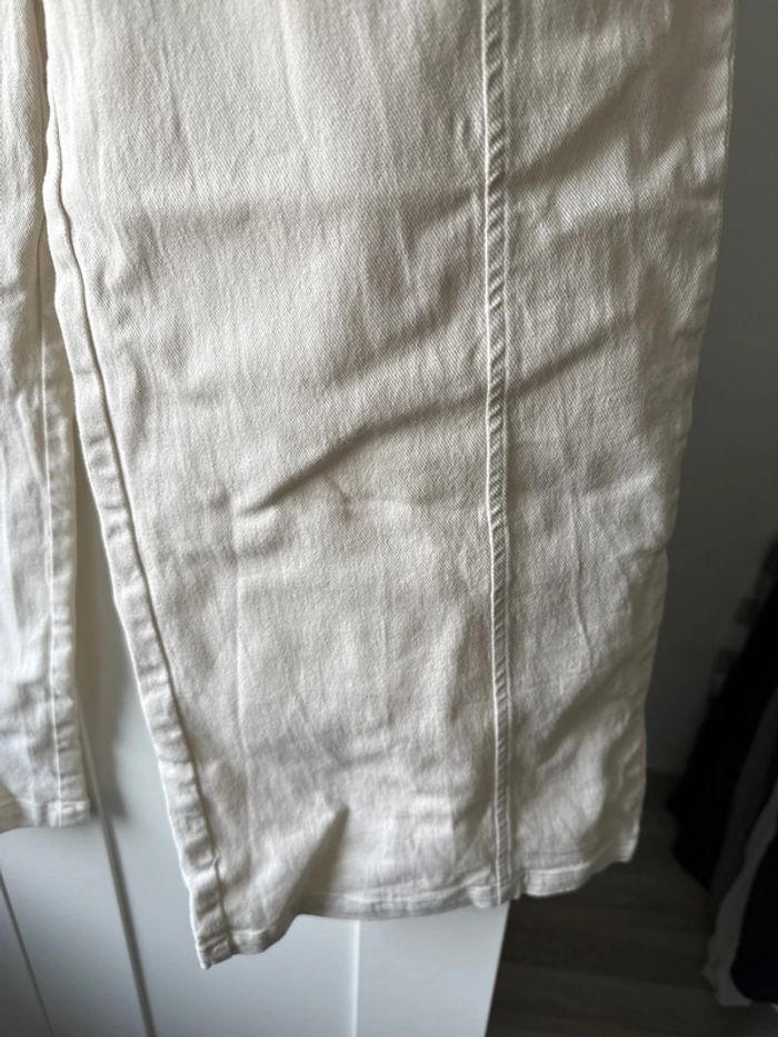 Pantalon large blanc femme - photo numéro 6