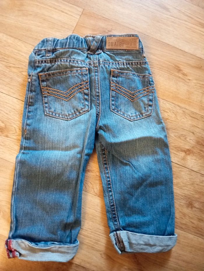 Jean droit garçon 18 mois obaibi - photo numéro 2