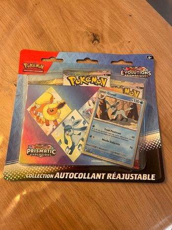 Pokémon Tripack Évolution Prismatiques Modèle Givrali