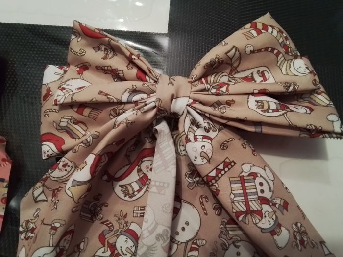 Lot de barrettes ruban Noël - photo numéro 6