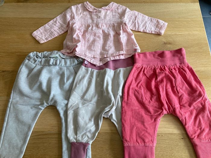 Lot 3 pantalons façon sarouel