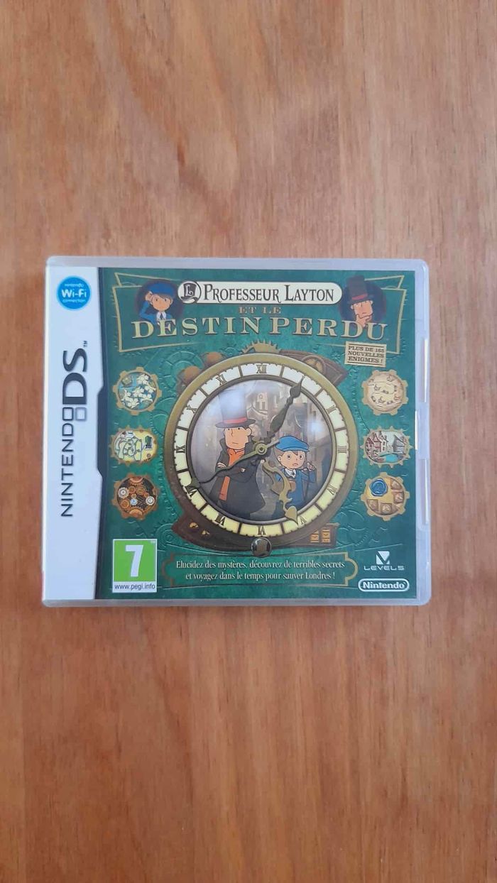 Jeu Professeur Layton et le Destin Perdu – Nintendo DS