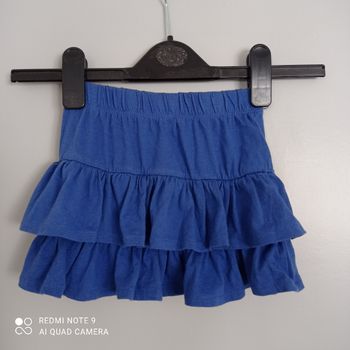 Jupe bleue 4ans