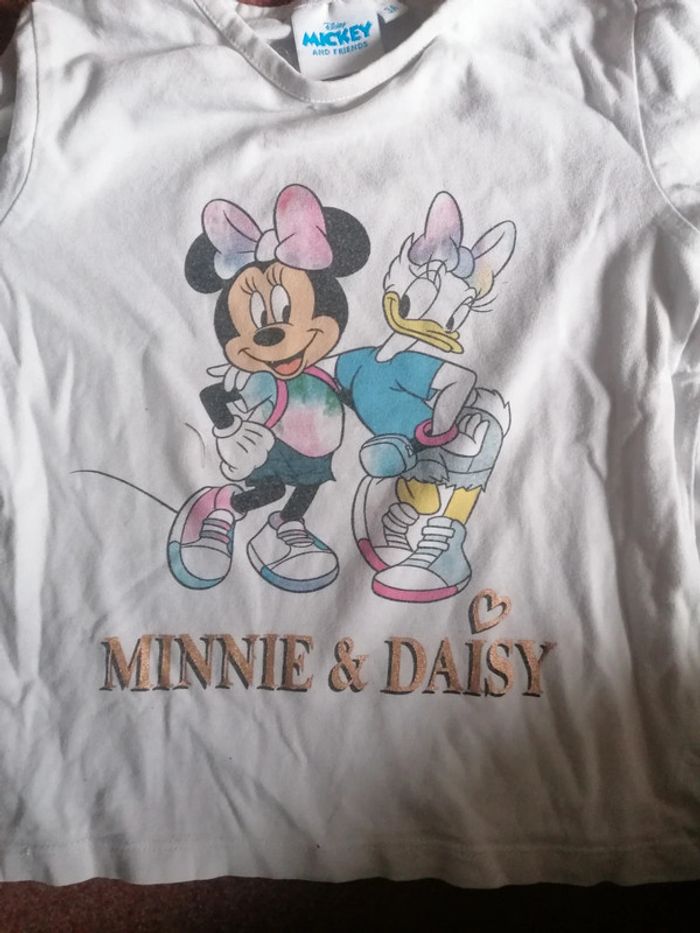 T shirt manches longues Minnie - photo numéro 2