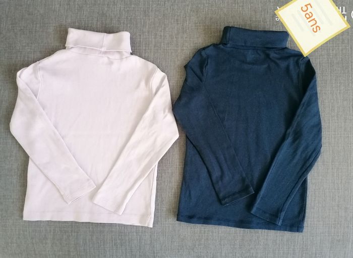 Pulls coll roulé filles