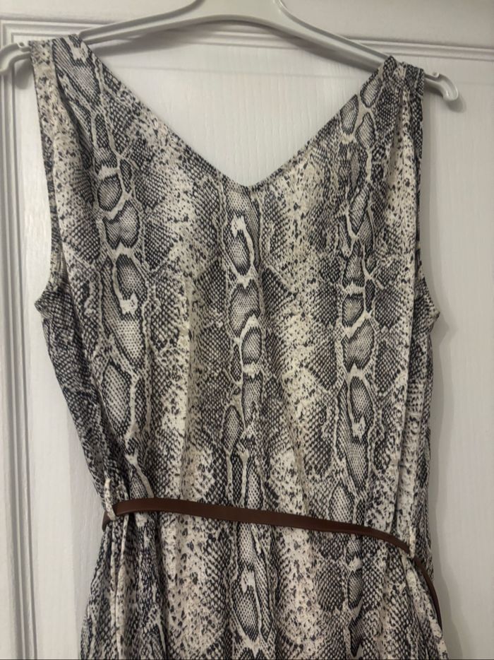 Robe sans manches imprimé animal mango S - photo numéro 6