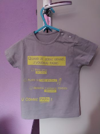 Tee-shirt Taille 9 mois