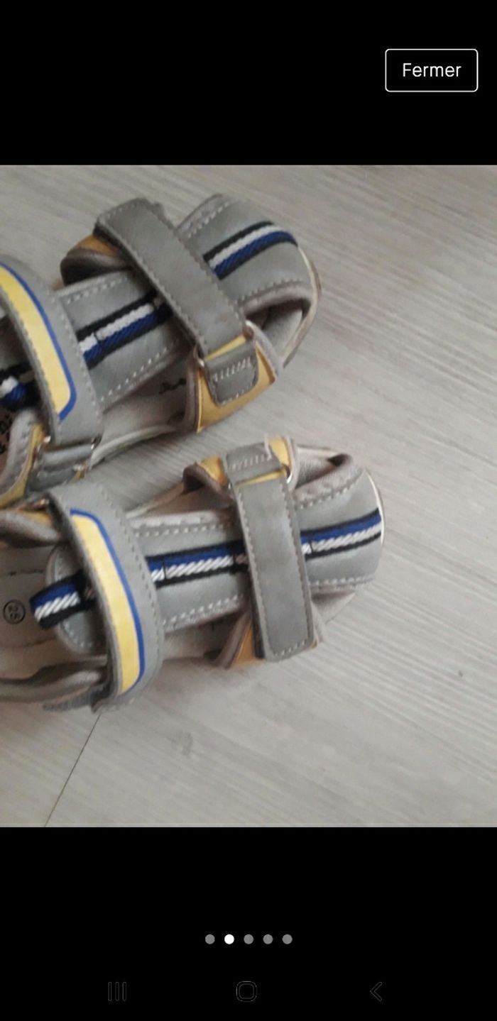 Sandales  garcons t25 - photo numéro 2