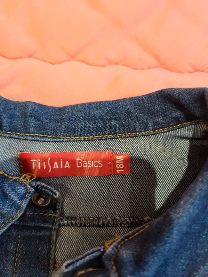 Veste jean bleue marine - photo numéro 2