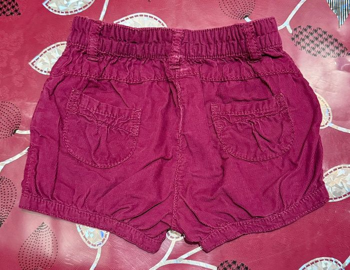 Short velours 23 mois fille Obaibi - photo numéro 2