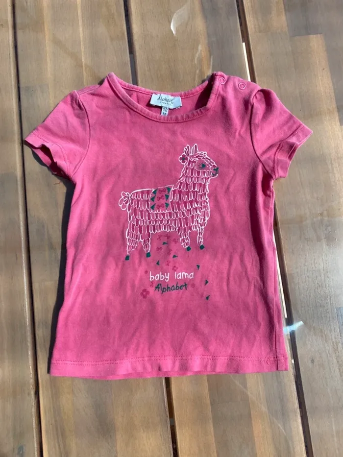 t-shirt 18 mois fille