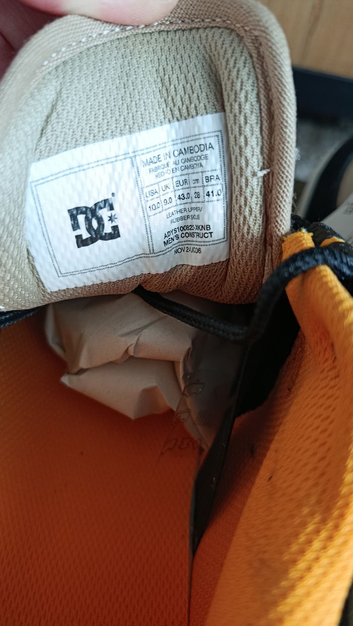 DC Shoes 	 Construct - Chaussures en cuir pour Homme - photo numéro 8
