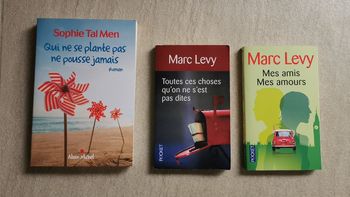 Qui ne se plante pas ne pousse jamais de Sophie Tal Men  + 2 romans de Marc Levy