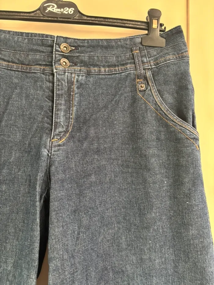 Pantalon jean jambe large Chattawak taille 42 - photo numéro 2