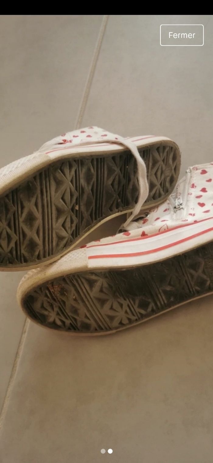 Basket montante toile - photo numéro 2