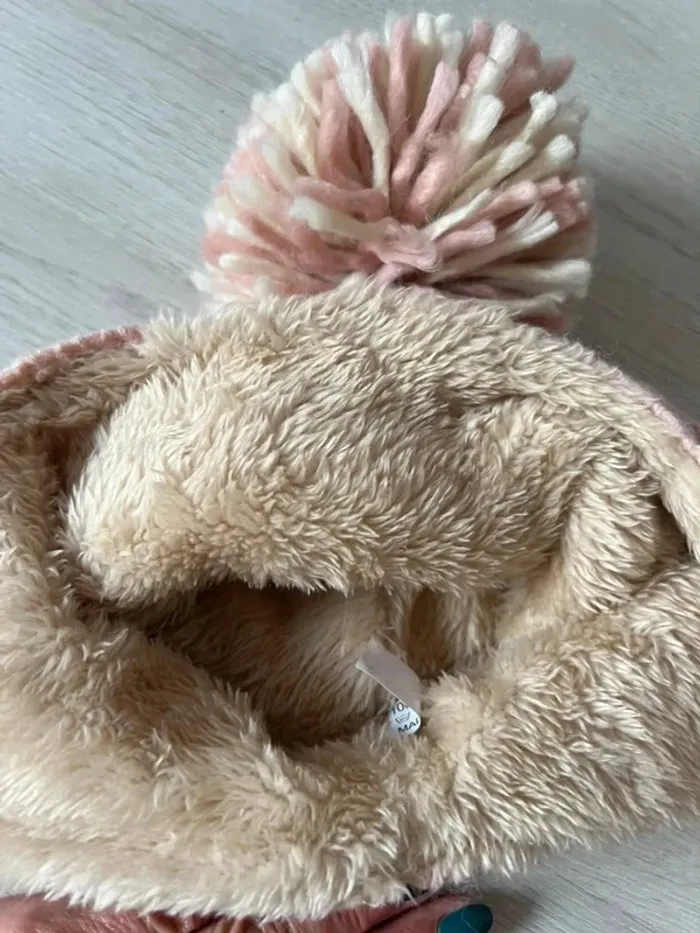 Bonnet chaud doublé 4-5 ans - photo numéro 3