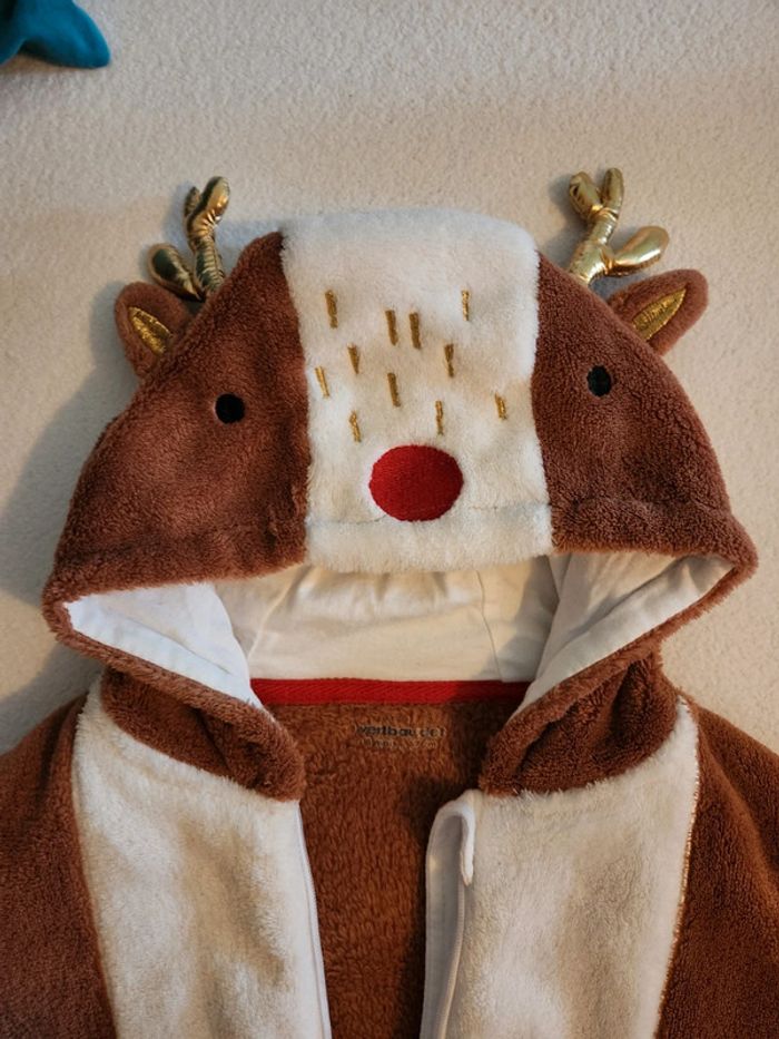 Combinaison Noël vertbaudet 6mois - photo numéro 2