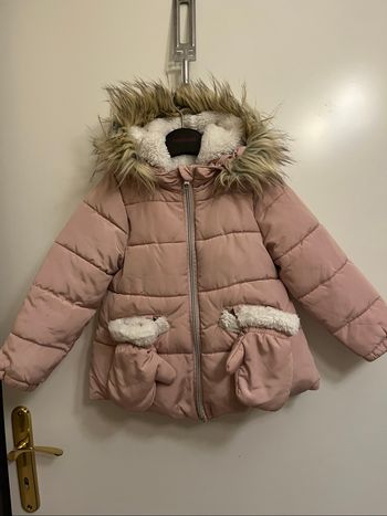 Doudoune manteau catimini hiver avec doublure chaude