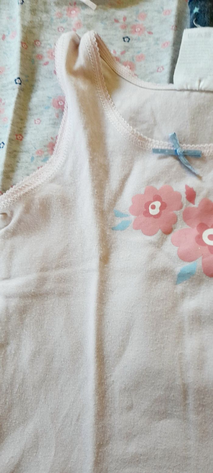 Lot de 3 maillots de corps fille - photo numéro 2