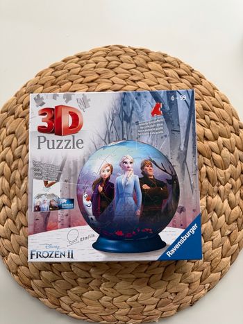 Jeu puzzle 3D Disney Frozen II La reine des neiges neuf