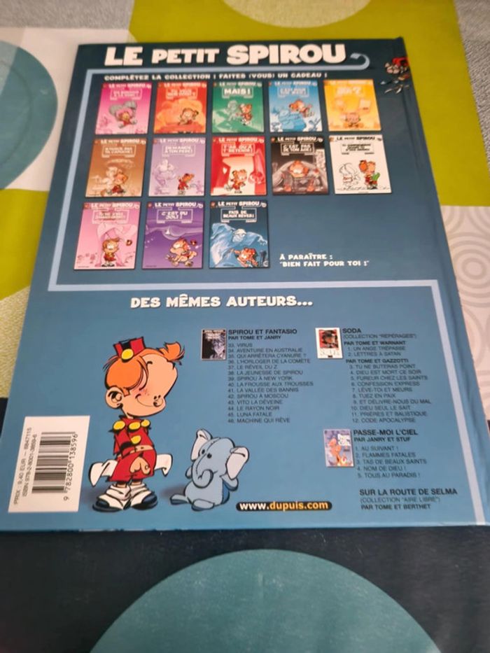 le petit spirou 13: fais de beaux rêves - photo numéro 2