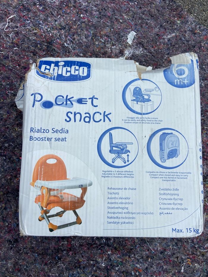 Réhausseur pocket snack chicco - photo numéro 3