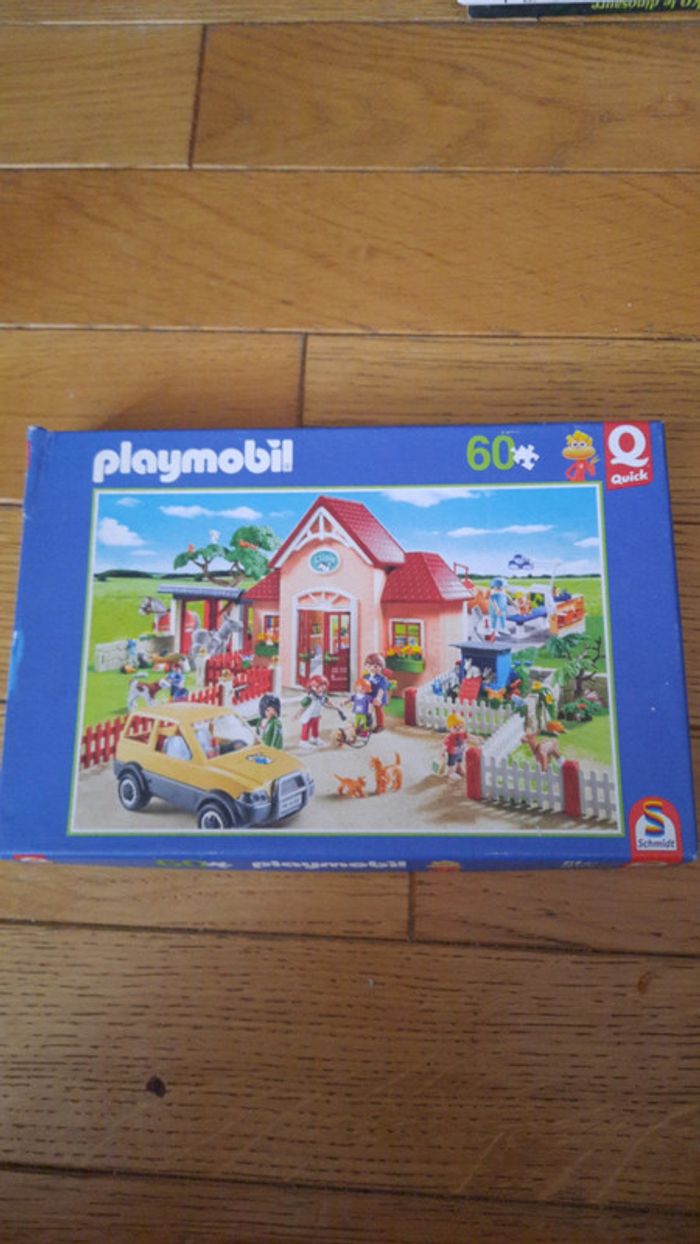 Puzzle playmobil