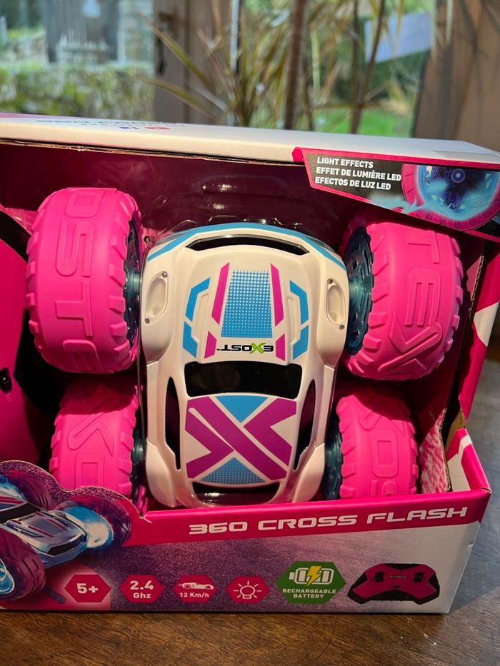Voiture radiocommandée 360 Cross Flash Rose Exost - photo numéro 3