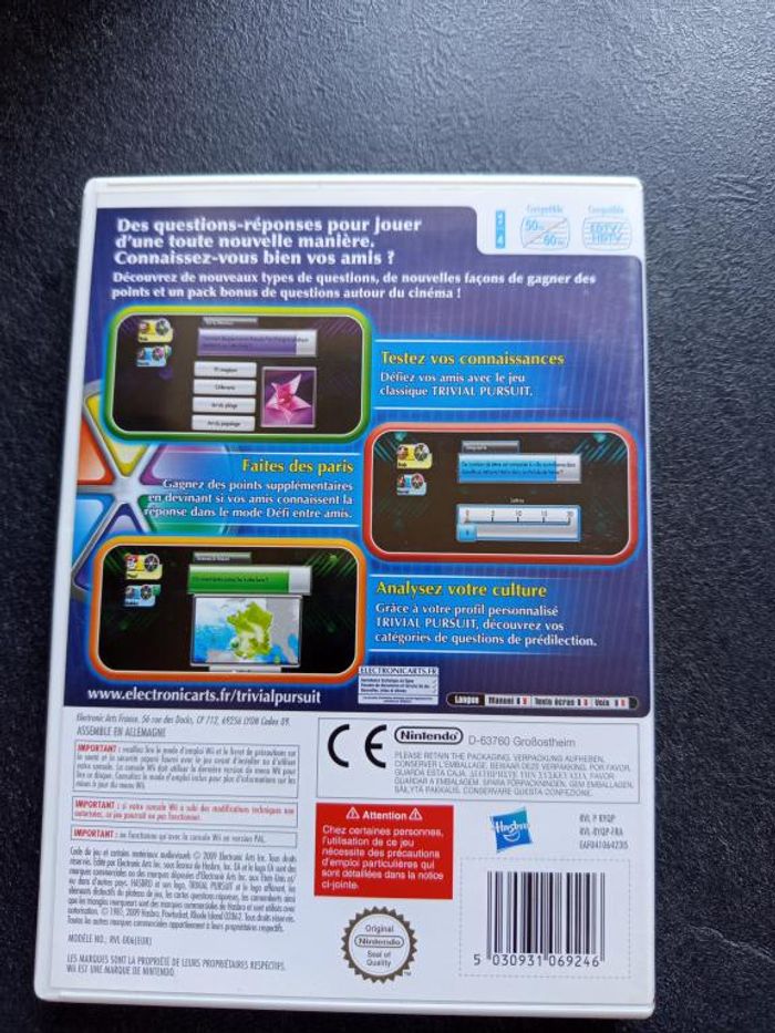 Nintendo - Wii - Trivial pursuit - photo numéro 2