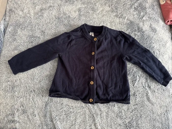 Gillet bleu marine