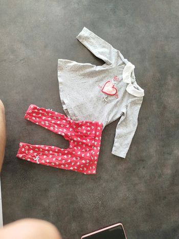 Ensemble bébé fille 6 mois