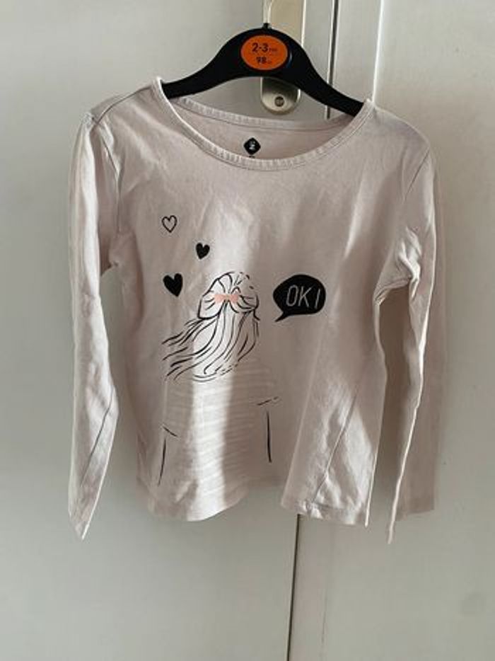 T shirt girly 6 ans