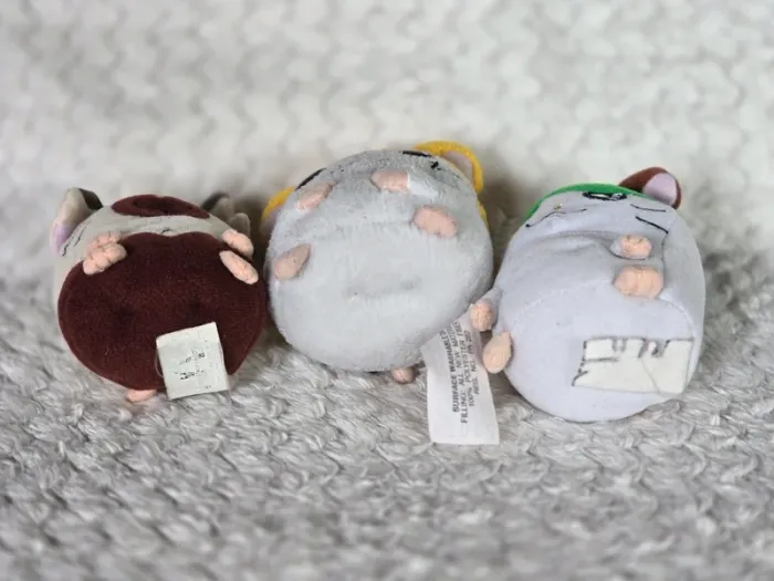 Lot 3 peluches Hamtaro - photo numéro 2