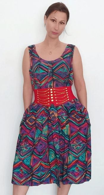 Robe d été authentique vintage