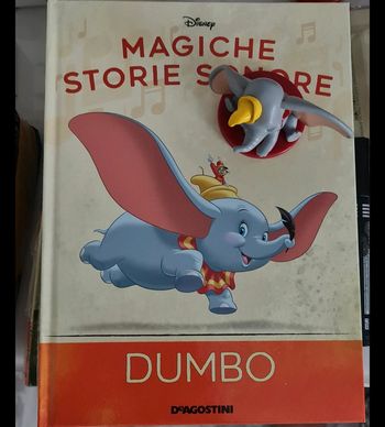 Dumbo Magiche storie sonore deagostini Audioconte magique Disney Altaya italien audio conte